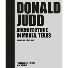 Donald Judd by Urs Peter Fluckiger Hardcover Book