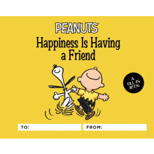 Peanuts Happiness Is Having a Friend by Charles Schulz Hardcover Book