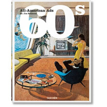 AllAmerican Ads of the 60s by Steven Heller Hardcover Book