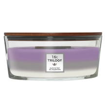 Woodwick - Ellipse Trilogy Scented Candle Amethyst Sky (453g)