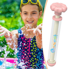 (Pink) Water Squirter for Kids Water Spraying Soaker Outdoor Activity Pool Accessories Beach Parties Favors Romantic Photography Props