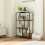 Homcom HOMCOM Industrial Bookshelf Bookcase w/ Open Shelves for Study Rustic Brown 7