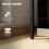 Homcom HOMCOM 2-Tier Expandable Microwave Oven Rack with 3 Hooks, Black 6