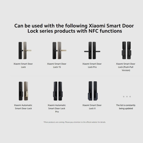 Xiaomi Smart Türschloss NFC-Karte Globale Version 1