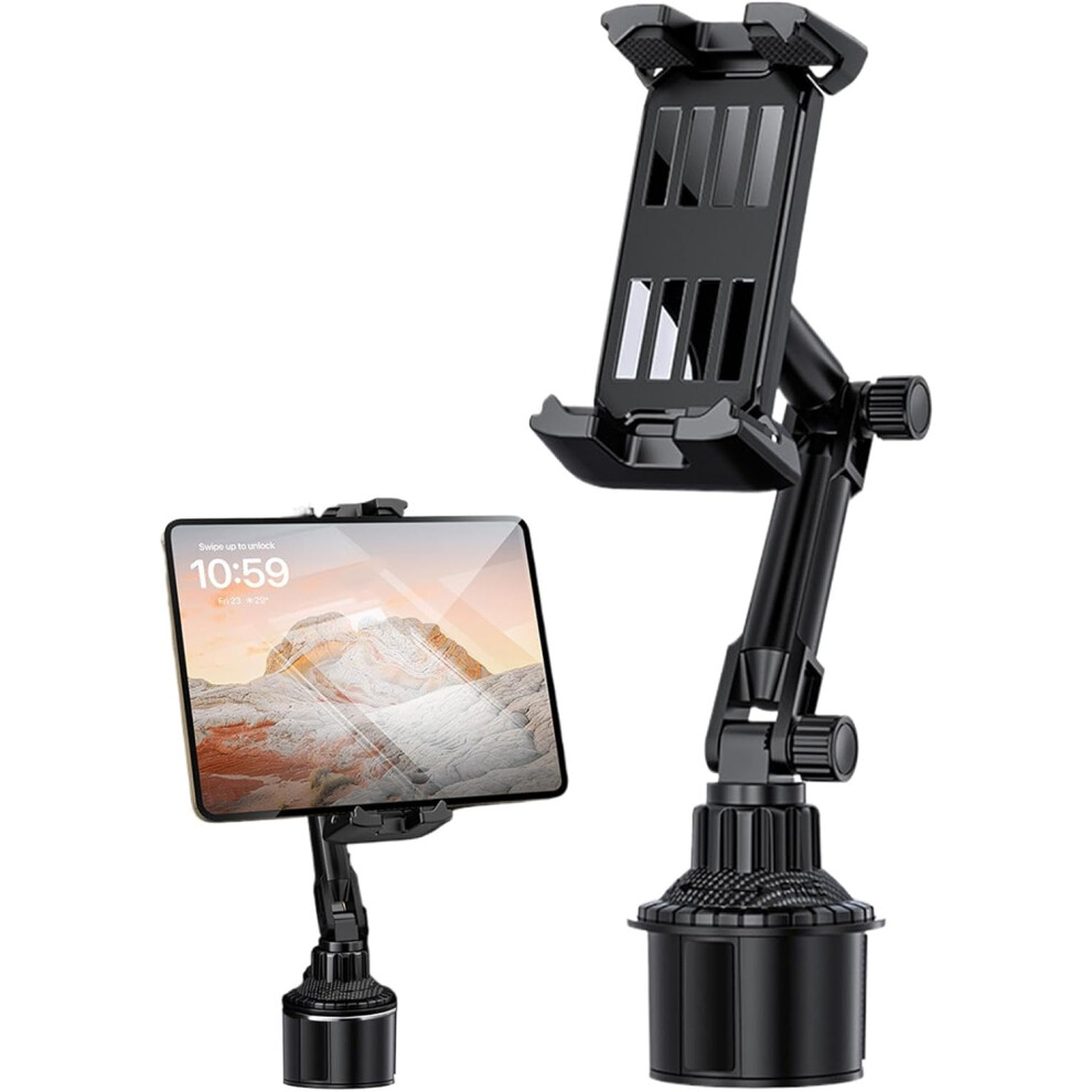 Phone Car Mounts, Phone Holder for Car, Sturdy Car Phone Holder with Flexible Adjustment, Phone Holder with Shockproof Secure Grip for Mobile Phones,