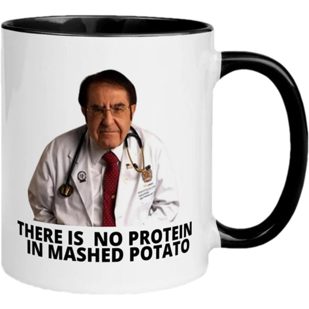 Funny Slimming Cup, Slimming Cup, Doctor Theme Humorous 11 oz Ceramic Drinking Cup - Microwave Safe with Ergonomic Handle for Daughter, Son, Wife