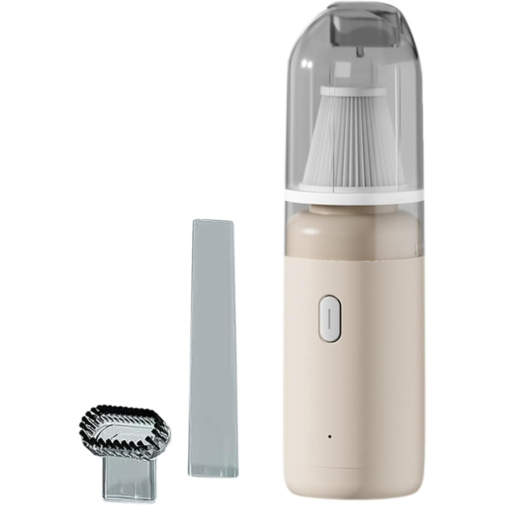 Handheld Vacuum Cleaner,Small Cordless Air Duster - USB Charging Handheld Vacuum, Powerful Suction Air Duster For Home Car Couch Carpet Cleaning