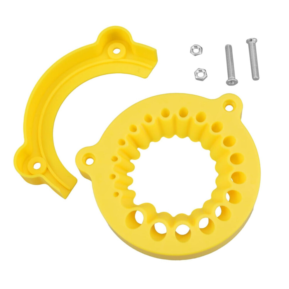 Drill Bit Sharpening Jig - Bit Grinding Accessories - Multifunctional Drill Grinding Sharpener Attachment Accessories for Enhancing Efficiency