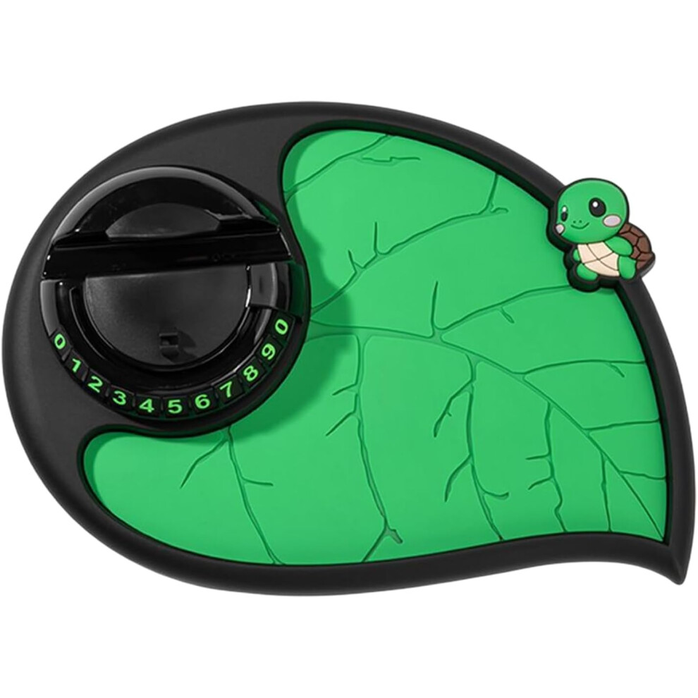 (Tortoiseshell) Anti-slip phone mat for car, dashboard mat, non-slip, multifunctional anti-slip dashboard mat with leaves shape, lightweight supplies for the