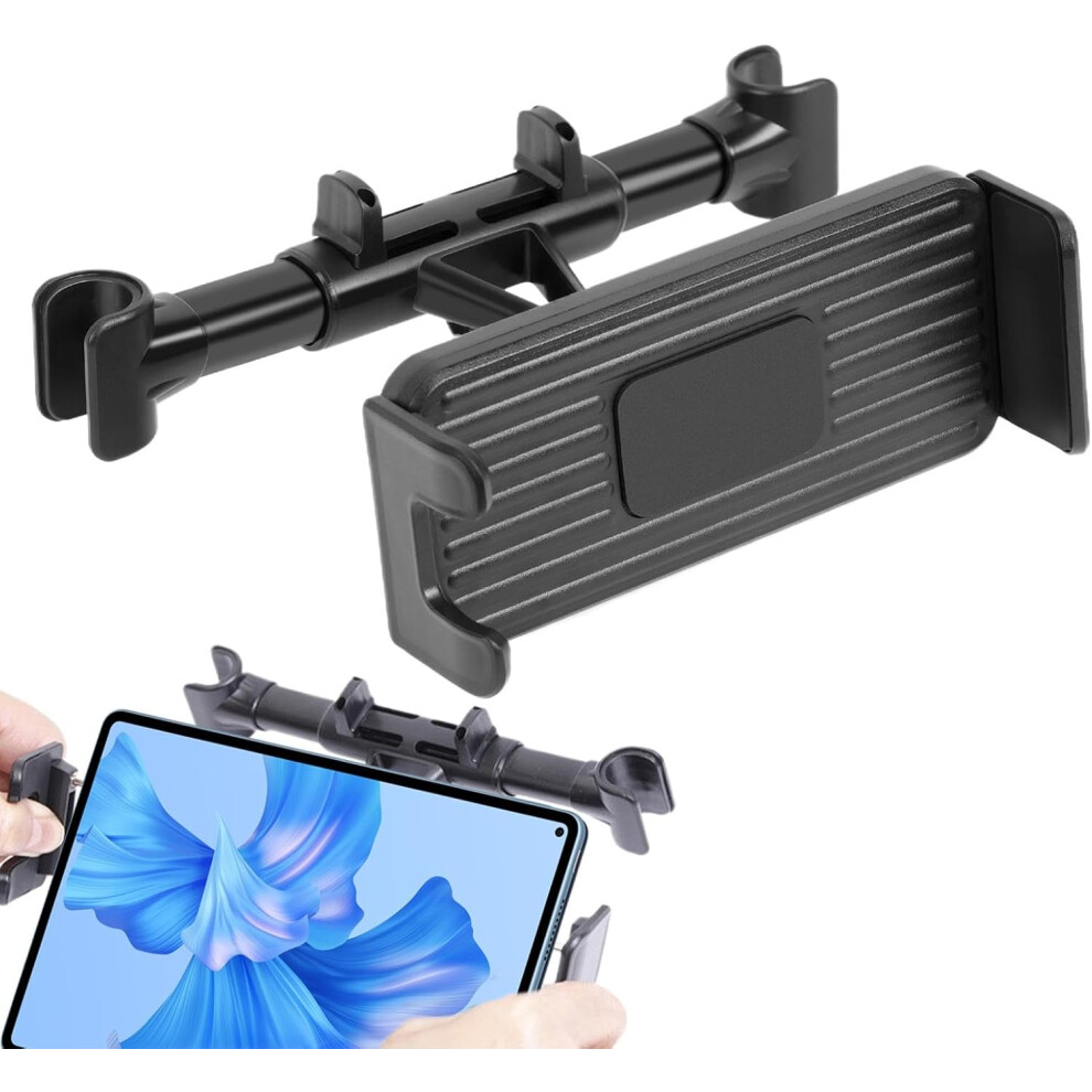 Car Headrest Tablet Holder, Back Seat Phone Holder | Stretchable Car Seat Mounts | Car Headrest Tablet Holder, Car Travel Accessories for Mobile Phone