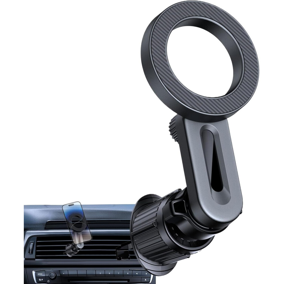 Magnetic Car Mobile Phone Holder, Ventilation Mobile Phone Holder, Rotation Car Phone Holder for Small Tablets, Magnetic Phone Stand, Dashboard