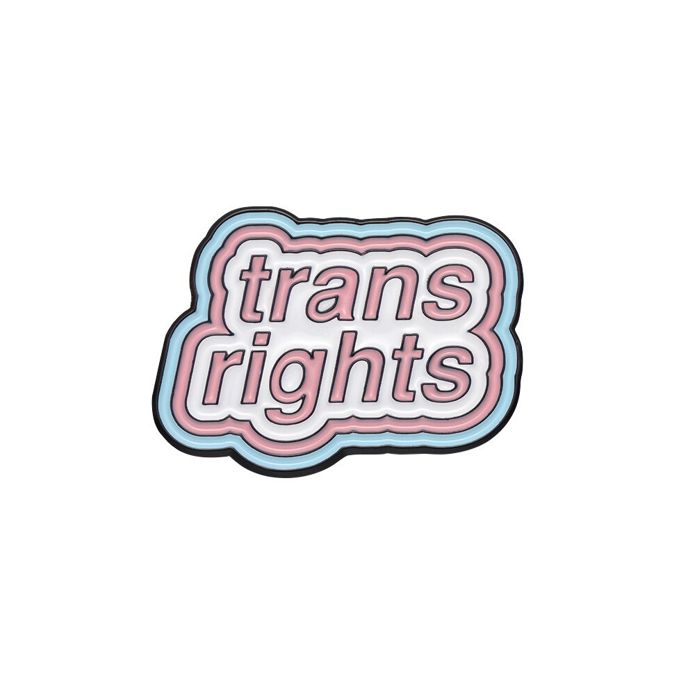 (XZ9553)Broche cœur de dessin animé rose fantaisiste amusante boîte à boissons cœur arc-en-ciel en forme de lettre accessoire