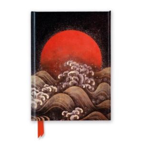 Sun and Sea Lacquer Screen Foiled Journal by Created by Flame Tree Stu