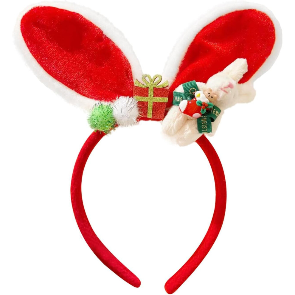 Rabbit Ears Headband, Rabbit Headbands For Women, Costume Hair Accessories, Rabbit Ears, Christmas Rabbit Ears, Headbands, Cosplay Headwear, Hair Not,Specified