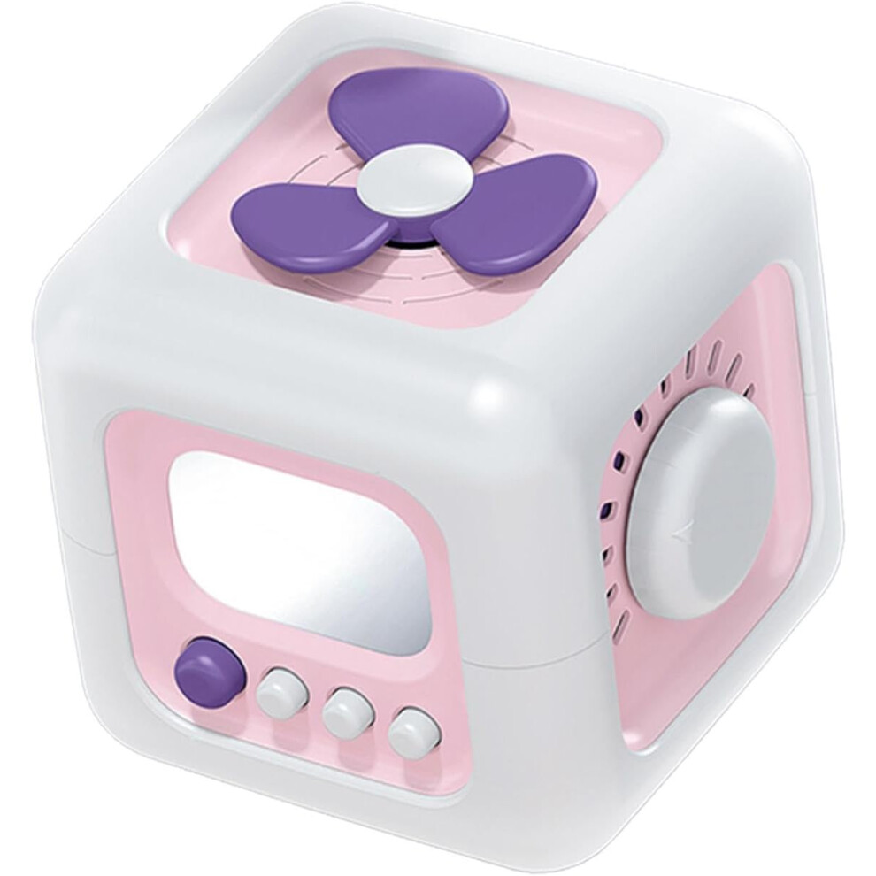 Sensory Cube, Travel Sensory Toys, Learning Activity Center Motor Skills Birthday Toys Developmental Toys for Girl Boy Aged 12 Months