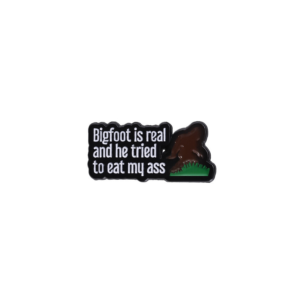 (QHXZ1919)Badge épingle en alliage en forme de gorille dessin animé personnalisé avec design moderne pour accessoires à la mode
