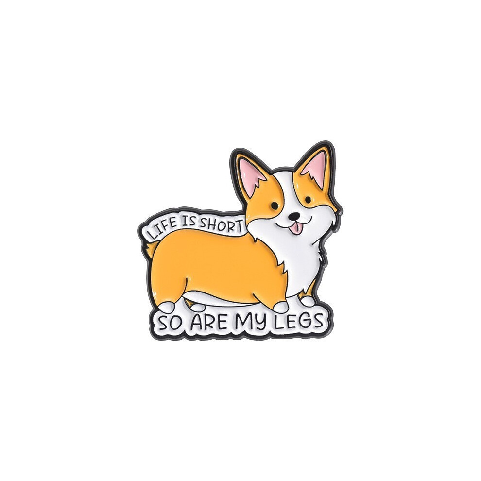(QHXZ1443)Broche alphabet animal élégante collection épingles en métal uniques pour des améliorations amusantes et à la mode tenue