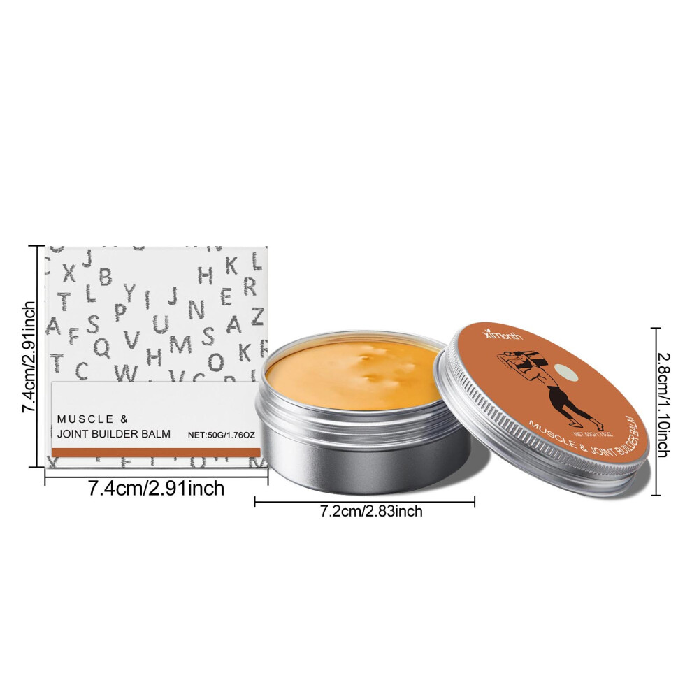(1pcs) Norse Organics Muscle and Joint Building Balm, Norse Organics Muscle Balm