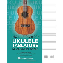 Hal Leonard Ukulele Tablature Manuscript Paper by Created by Hal Leona
