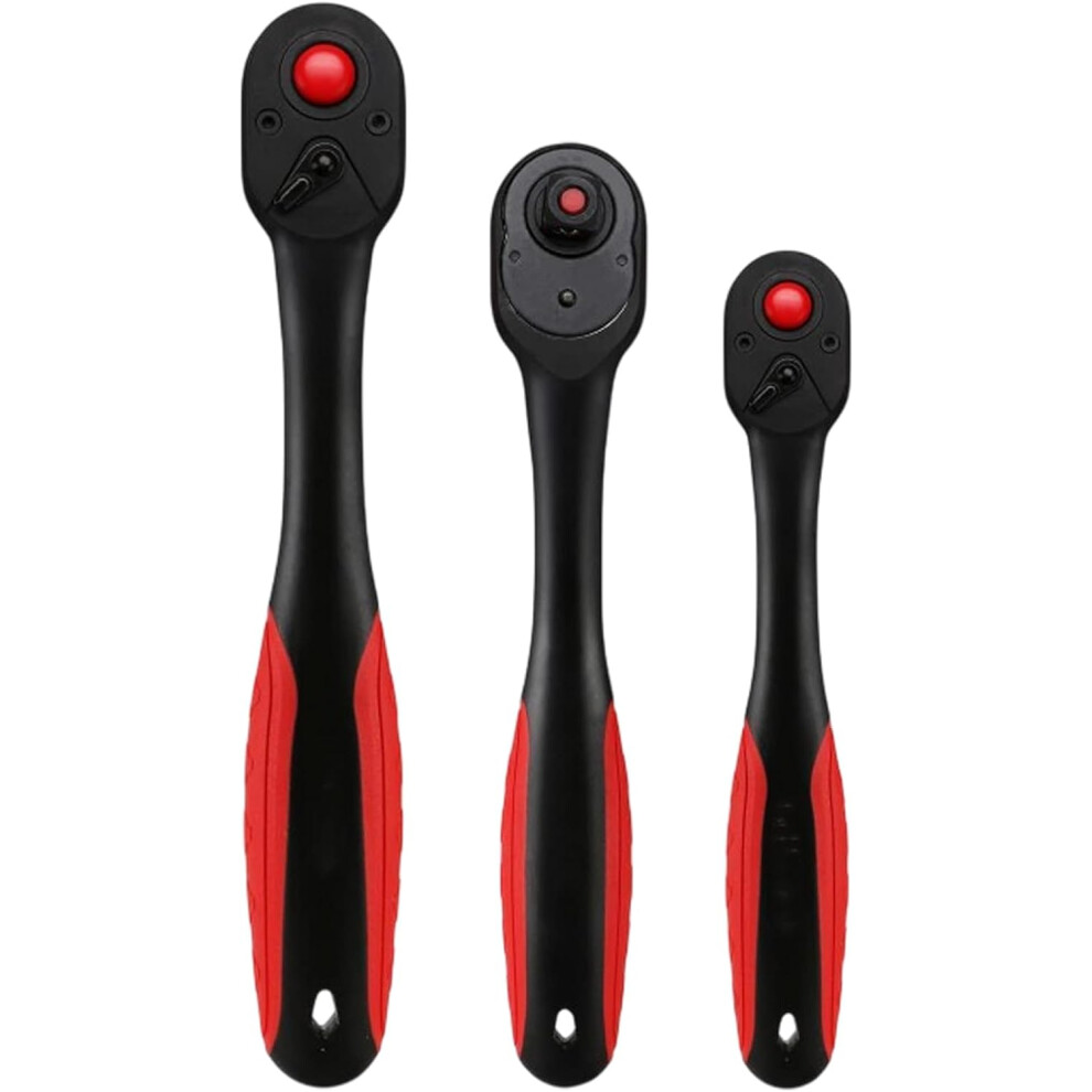 Ratcheting Wrench | Metric 72 Tooth Twist Handle Ratchet Wrench | 3X Ratcheting Mechanism, Multifunctional Drive Ratchet Wrench for Automobile