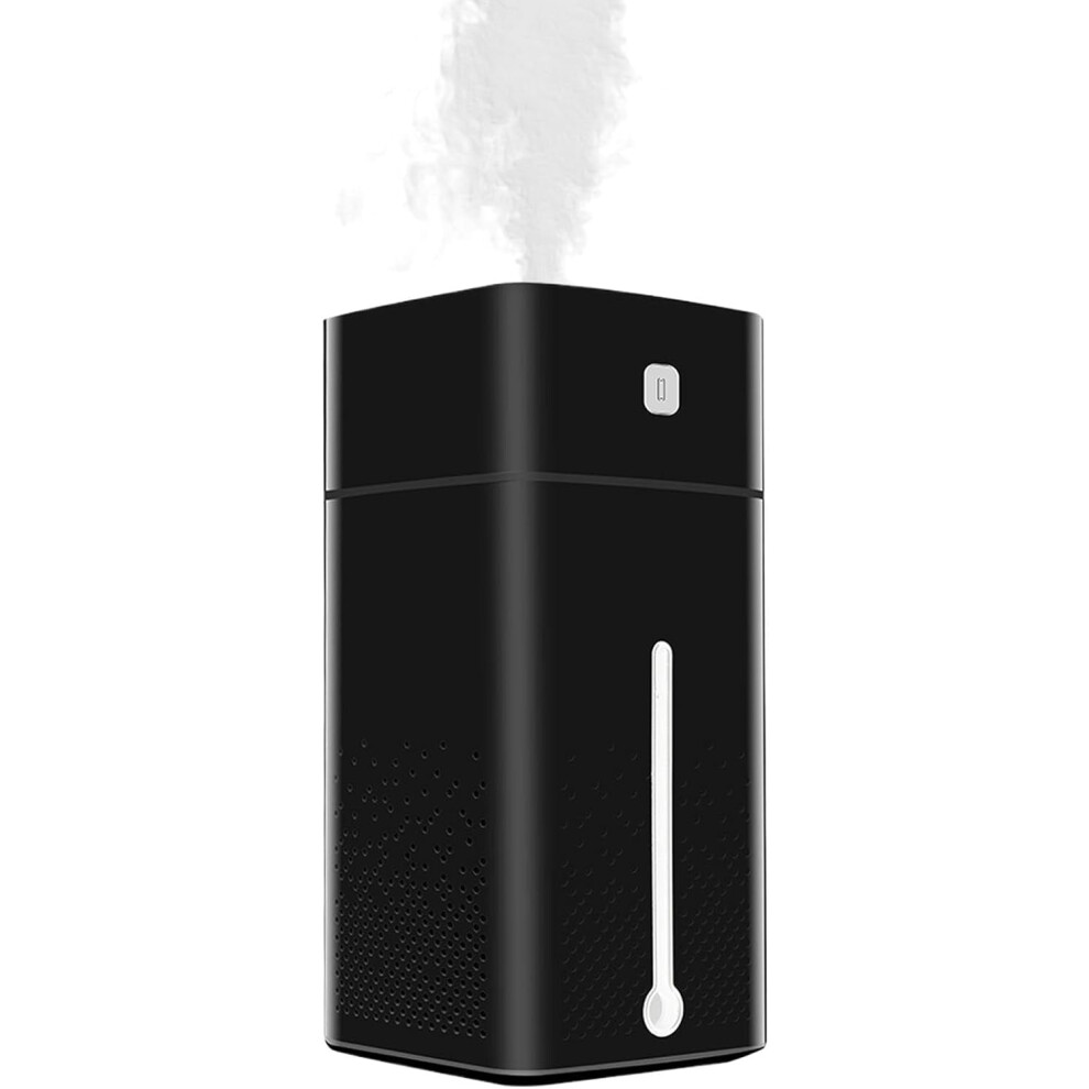 Humidifier with Cool Mist, Quiet Ultrasonic Humidifier, USB Humidifier, Quiet Humidifier with 1 Litre Water Tank for Car, Room, Bedroom
