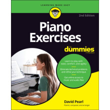 Piano Exercises For Dummies by David Pearl Paperback Book