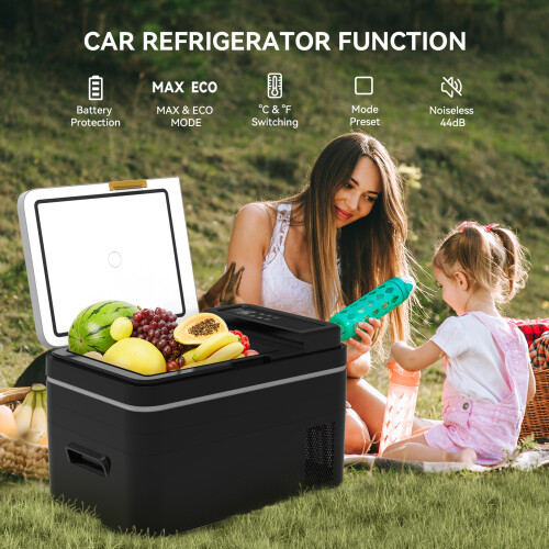ELECWISH (30L) Car Refrigerator Camping Fridge -20~20 °C Freezer 2