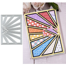 Ddeehs Hole dreptunghi cadre de metal taieturi de nunta cadru de nunta squre taiere matri?e taiate stenciluri pentru album de scrapbooking bricol