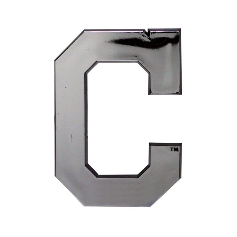 Cleveland Indians Auto-Emblem Silber-image
