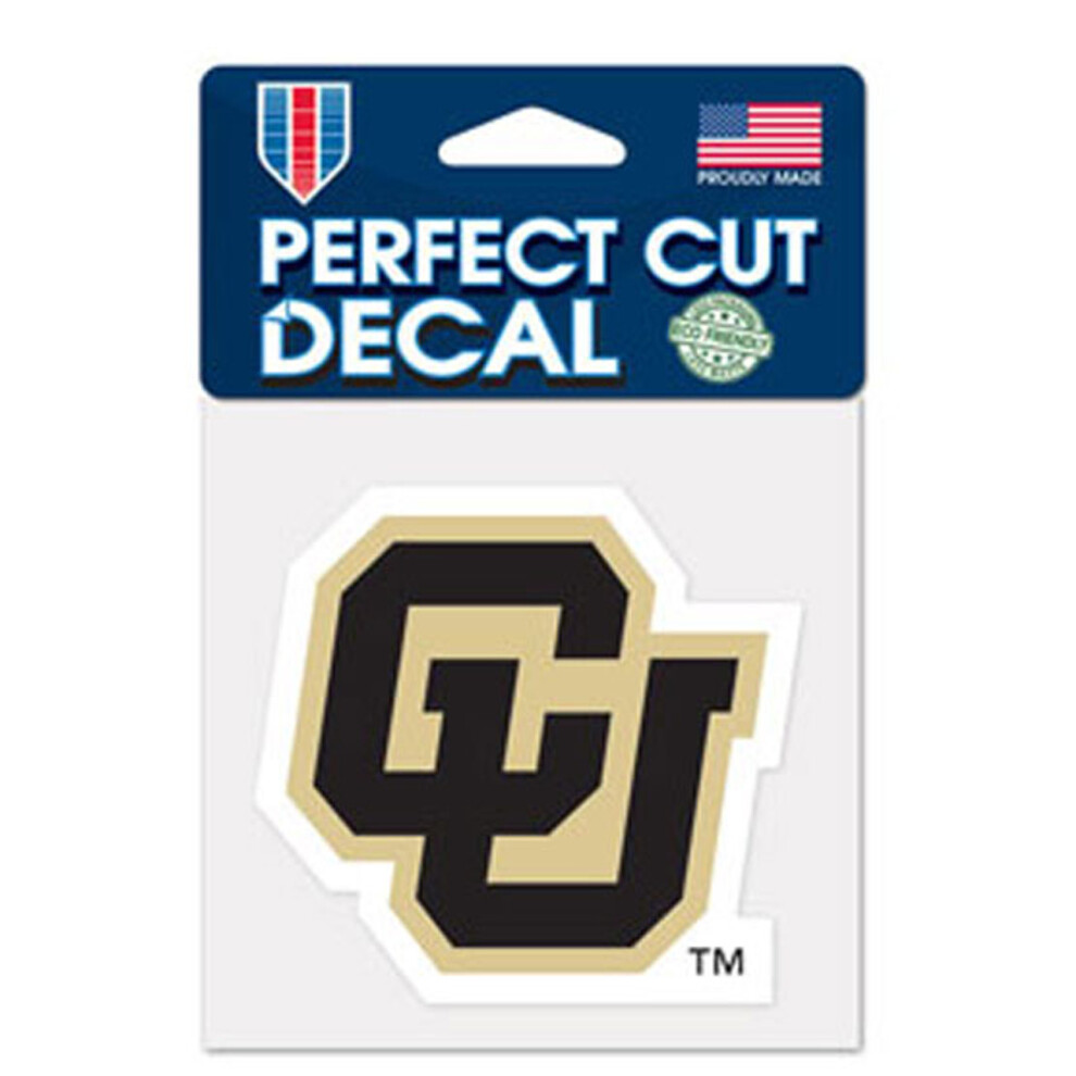 Colorado Buffaloes Decal 4X4 Perfect Cut Color - Special Order 032085923127