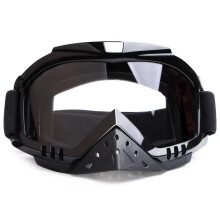 Ochelari de motociclete DMEIXS Motocross Grip pentru casca, rezistent la vnt, rezistent la praf anti -cea?a, ochelari pentru caci