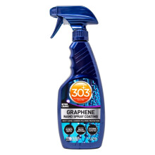 303 Graphene Nano Spray Coating - Skydd med Kolpolymer, Ökar Glans och Djup, Extrem Hydrofobisk Skydd, 15.5