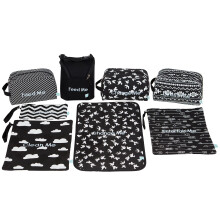 Easy Baby - Lhev na plenky a potreby - Organizr scky a prebalovac podloka - Vymente krmen Dress and Clean Me (8 Pack Brooklyn) | Organizovn b
