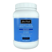 Bon Vital' Multi-Purpose Massage Creme Professional Massage Cream with Aloe Vera to Relax Sore Muscles Increase Circulation & Repair Dry Skin Full