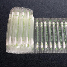 50 st Vitamin E Läppolja Q-tips Engångs VE Bomullspinne Skydda Läpparna Fukt före Tandblekning (50 st)