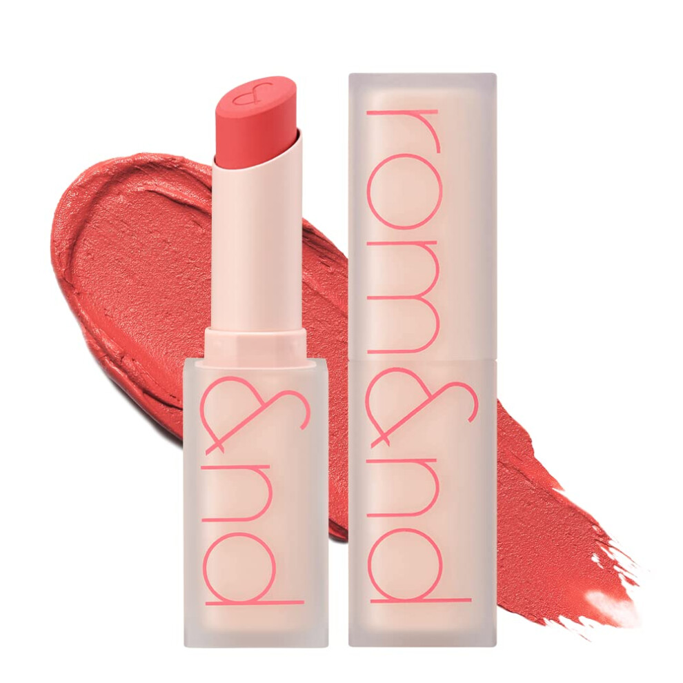 Rom&Nd Zero Matte Lipstick 3G 08 Adorable Intense Color Highly Pigmented Last All Day Weightless Smooth Velvet Texture Matte Finish Without Dr