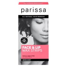 Parissa Face & Lips Wax Strips Kit voor gezichtsontharing Thuis waxset met kant-en-klare kleine waxstrips 5 ml nazorgolie Geschikt voor alle haartype