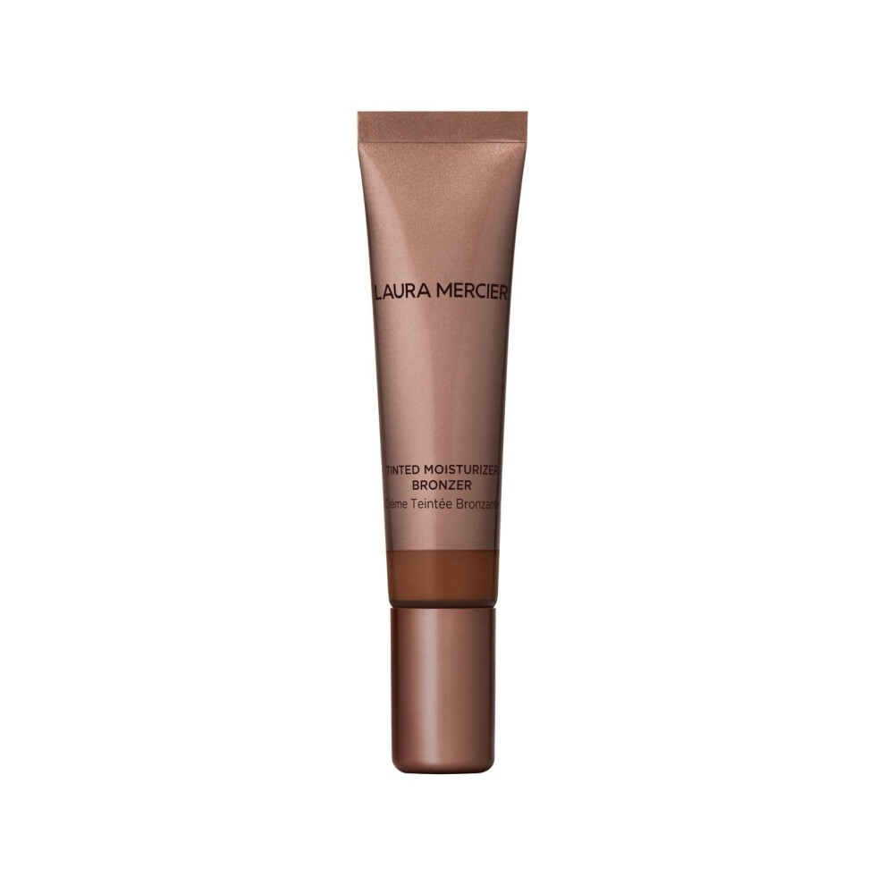 Laura Mercier Tinted Moisturizer Bronzer: Long Lasting Sheer Cream Bronzer, Weightless, Buildable Coverage, 12 HR Hydrating Wear, Non-Comedogenic, 6 S