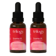 Trilogy Rosehip Oil Antioxidant - For All Skin Types - Certified Organic Beauty Oil Rosapene to Improve the Appearance of Fine Lines & Wrinkles (2-Pac