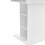 (White) Rectangular Extendable Dining Table with Storage 6