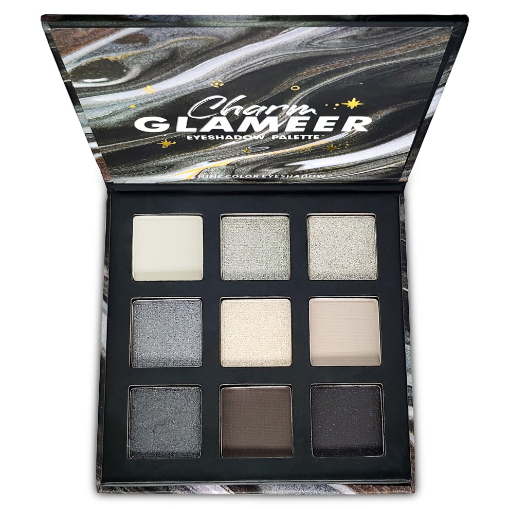 Eyeshadow, 9 Colors Eyeshadow Palette, Matte&Glitter&Shimmer Eyeshadow,for Eye Makeup Long Lasting Waterproof Eye Makeup Palette, Glitter Shimmer Prof-image-OPC-PFYRKG7-NEW