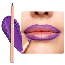 Oulac Matt Lila Lipliner Pencil Wasserfester, einziehbarer Lipliner Crayon Glattes und cremiges, langanhaltendes Lippen-Makeup Konturieren Sie Ihre Li