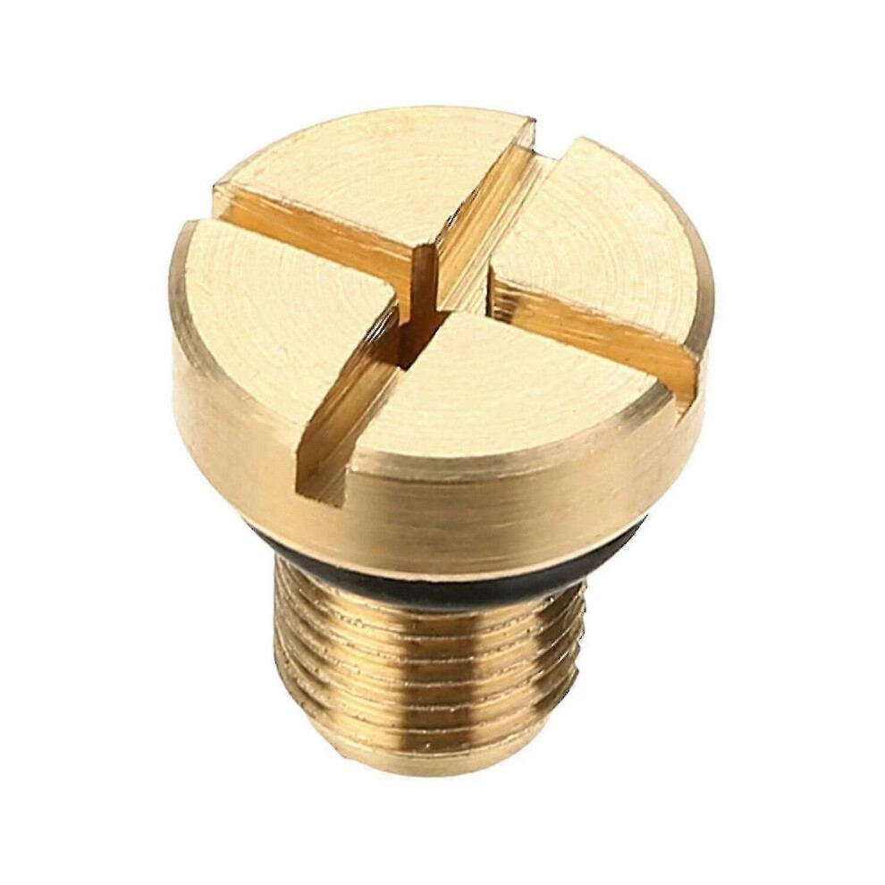 17111712788 Radiator Overflow Coolant Expansion Tank Bleeder Screw For E36 E39 E46 Etc. Gold 5004229621065