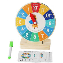 Teaching Clock for Primary School Teacher - Digital Time Learning Model for Kids