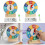 Teaching Clock for Primary School Teacher - Digital Time Learning Model for Kids 3