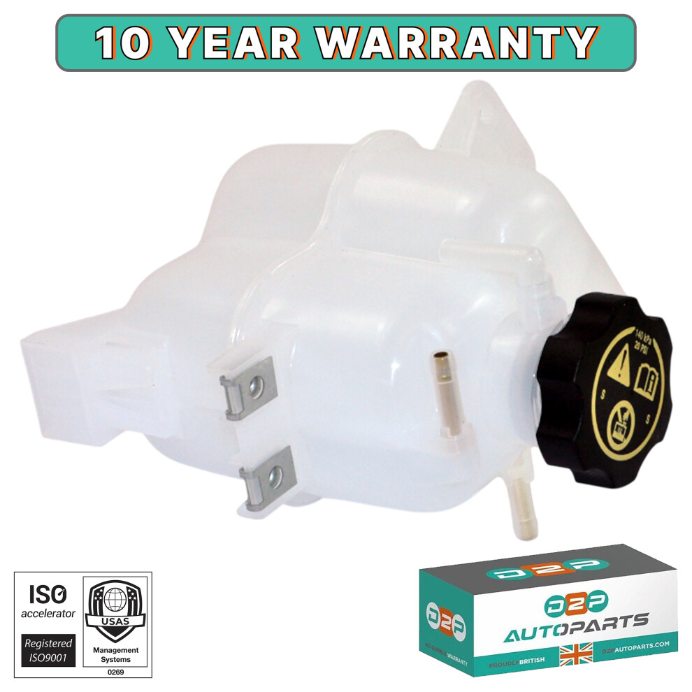 Radiator Coolant Expansion Header Tank & Cap For Chevrolet Spark M300 2010-On 5060414646978