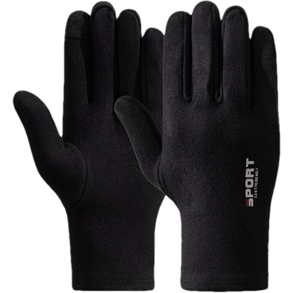 Winter Warm Gloves Touch Screen Work Gloves Thermal Lined Gloves Windproof Winter Tip Sports Football Gloves for Cold Weather