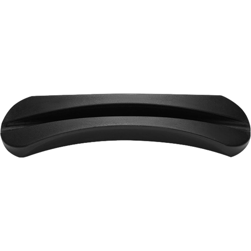 (Black) Door Handle, Finger Handle Cabinet Handles, Sliding Door Window Handle, Easy Installation of Cabinets, Drawers, Edge Handles for Kitchen