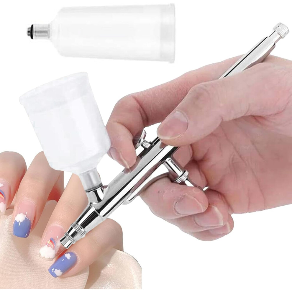 (0.3mm) Airbrush Kit for Model Painting | Professional Paint Sprayer Set Rechargeable Cordless - Double-Action Trigger Air Brush Painting Set for Art Craft Mo