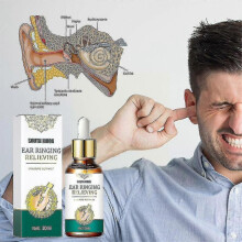 20ml Tinnitus Ear Drops Ear Ringing Gentle Relieving Health Discharge Care Tinnitus Fluid Ear Otitis Care